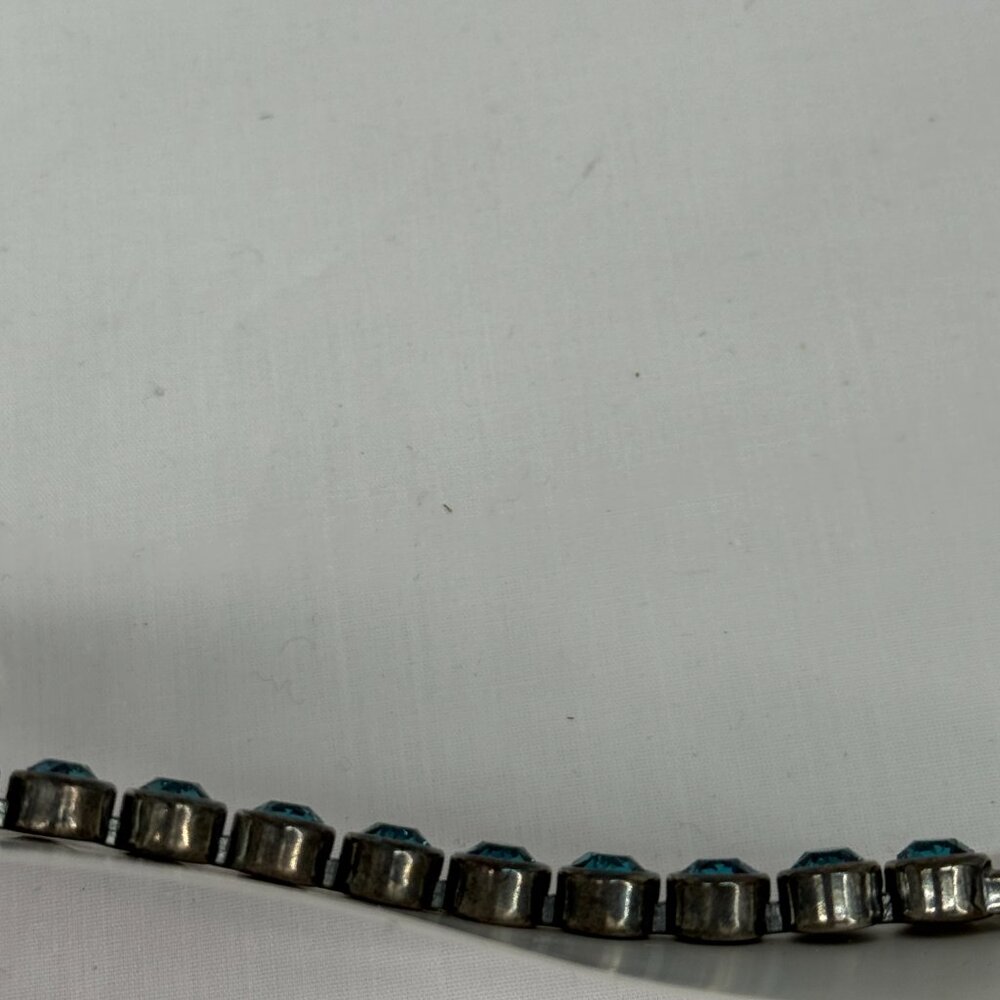 Swarovski Turquoise Tennis Bracelet - Picture 8 of 8